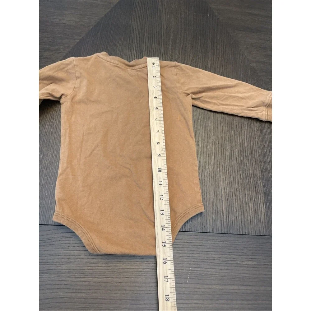 Carhartt 18 Month Baby Bodysuit Long Sleeve Hard At Work